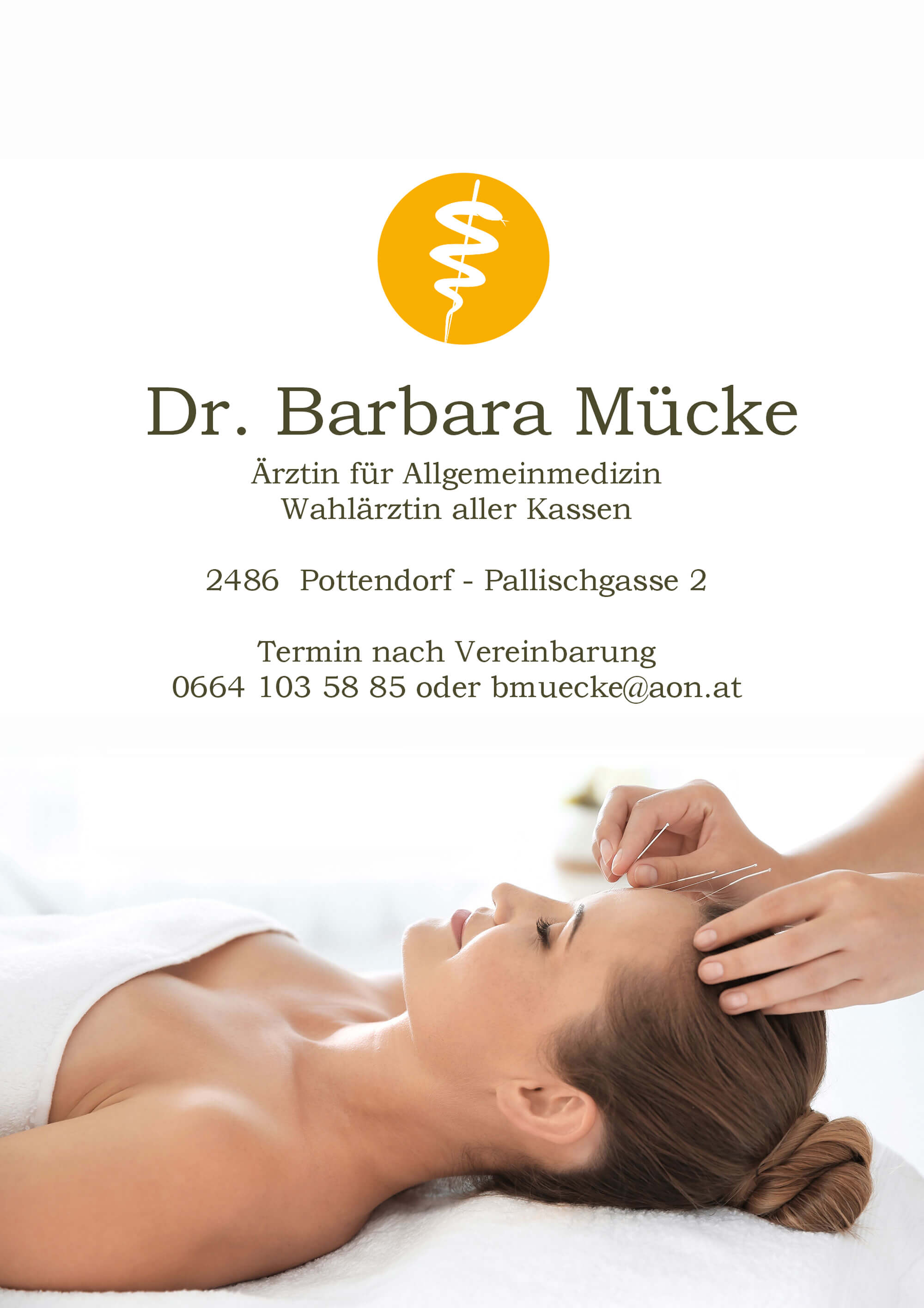 Dr.med.univ. Barbara Rückert-Mücke, Ärztin für Allgemeinmedizin Wahlärztin aller Kassen